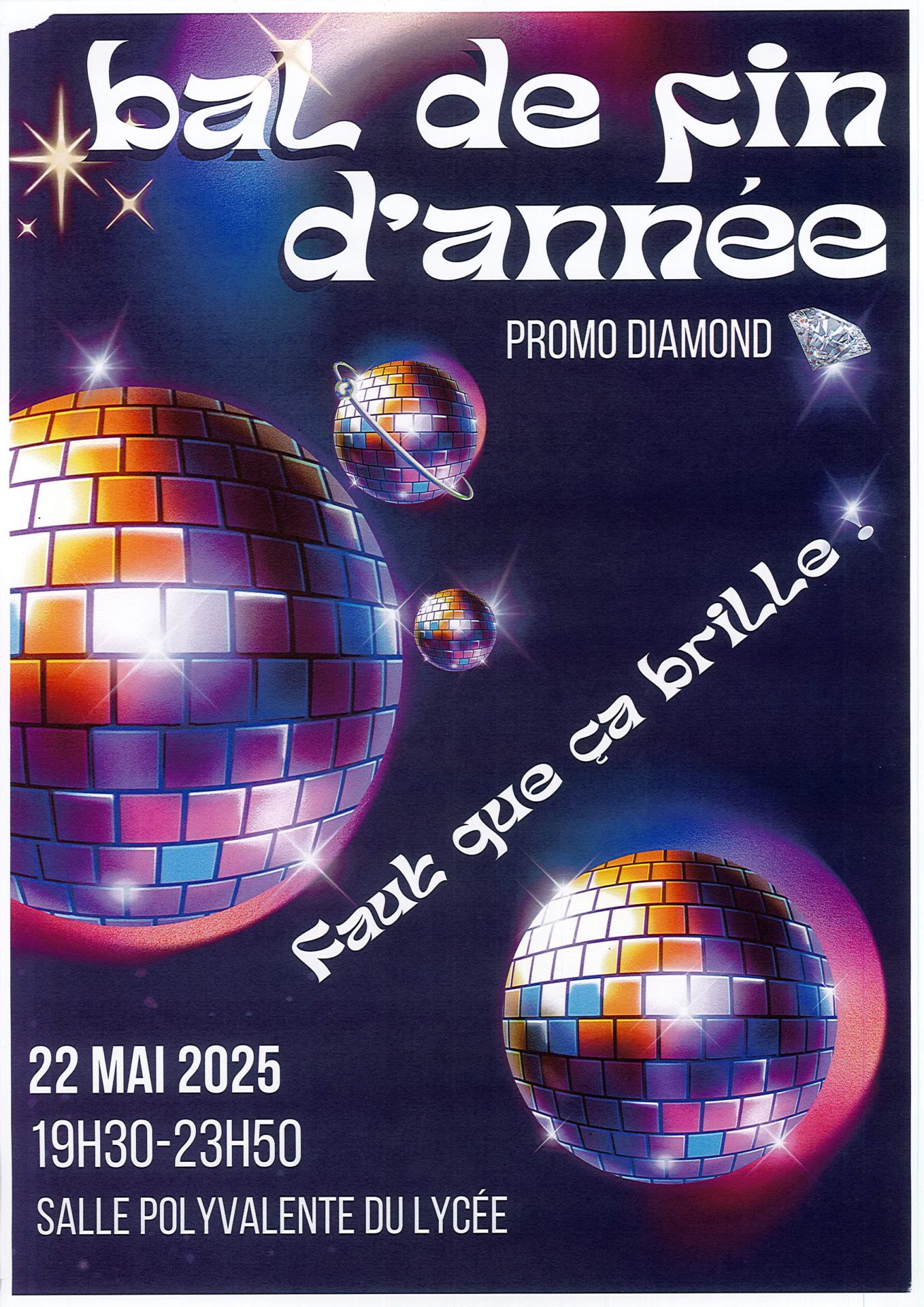 Bal de fin d'année 22 mai 2025